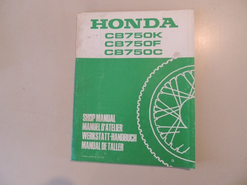 Werkstatthandbuch erg honda - werkstatthandbuch, erg.