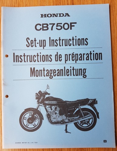 Montageanleitung honda 750 - montageanleitung,
