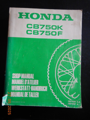 Reparaturanleitung honda cb750 - honda,