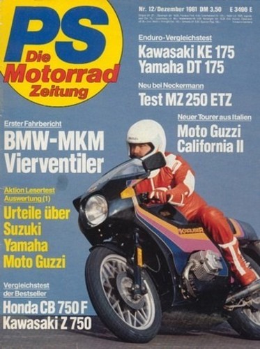 1981 vergleich honda - ps, +